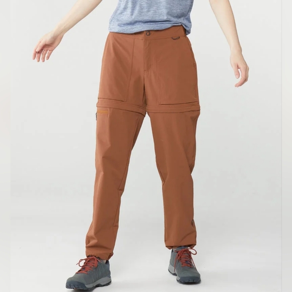 REI Sahara Guide Convertible Pants - Womens In Nutmeg - Picture 1 of 9